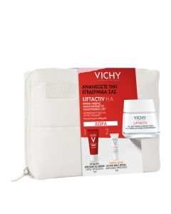 Vichy Promo Liftactiv H.A. Αντιρυτιδική Κρέμα Ημέρας για Κανονικές & Μικτές Επιδερμίδες 50ml & Δώρο Liftactiv Specialist B3 Serum Προσώπου 5ml & Δώρο Capital Soleil UV Age Daily Αντηλιακό Προσώπου Spf50 3ml