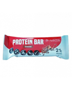 Healthia Μπάρα Πρωτεΐνης Με Γεύση Κακάο 60gr