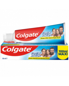 Colgate Family Action Toothpaste Maxi 100ml Οδοντόκρεμα για Όλη την Οικογένεια