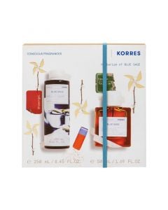 Korres Promo Herbarium of Blue Sage Ανδρικό Άρωμα 50ml & Αφρόλουτρο 250ml