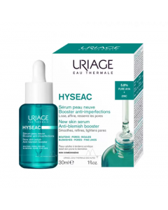 Uriage Hyseac New Skin Serum Anti-blemish Booster 30ml Ορός Προσώπου για Μείωση της Λιπαρότητας & Σύσφιγξη των Πόρων