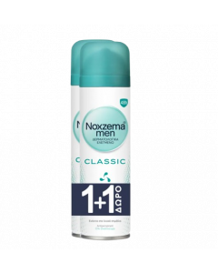 Noxzema Promo Ανδρικό Αποσμητικό Classic 48h Spray 2x150ml