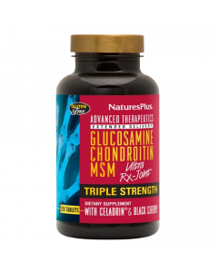Nature's Plus Glucosamine Chondroitin MSM Ultra Rx-Joint Triple Strength 120tabs Συμπλήρωμα για την Ενίσχυση των Αρθρώσεων 