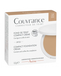 Avene Couvrance Compact Foundation Cream 1.2 Sable Spf30 8.5gr Make-up σε Μορφή Στερεής Κρέμας