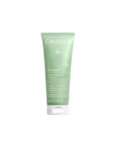 Caudalie Vinopure Purifying Gel Cleanser 75ml Καθαριστικό Gel Προσώπου Ιδανικό για Μικτή/Λιπαρή Επιδερμίδα