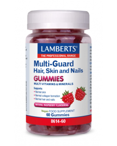Lamberts Multi-Guard Hair Skin & Nails 60gummies Συμπλήρωμα Διατροφής για Μαλλιά Δέρμα & Νύχια
