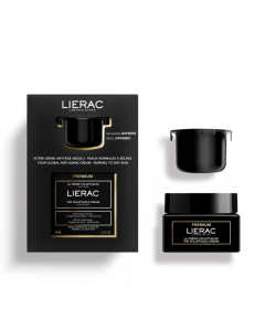 Lierac Promo Premium Voloptuese Αντιγηραντική Κρέμα Προσώπου για Κανονικές Ξηρές Επιδερμίδες 50ml & Δώρο Ανταλλακτική Συσκευασία 50ml