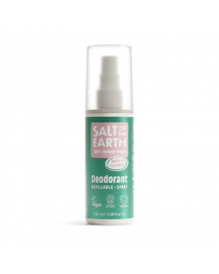 Salt of the Earth Vegan Natural Deodorant Spray Melon & Cucumber 100ml Αποσμητικό Χωρίς Αλουμίνιο Με Άρωμα Πεπόνι & Αγγούρι