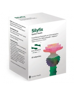 Epsilon Health Silyfix 60caps Συμπλήρωμα Διατροφής για την Ενίσχυση της Καλής Λειτουργίας του Ήπατος 