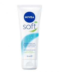 Nivea Soft Ενυδατική Κρέμα για Πρόσωπο, Σώμα & Χέρια 75ml