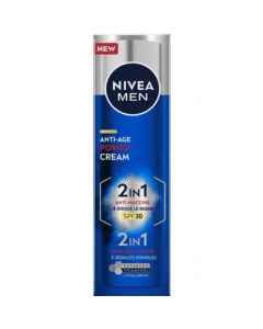 Nivea Men Anti-Age Power Face Cream Spf30 50ml Ανδρική Αντιγηραντική Κρέμα Προσώπου Ημέρας 