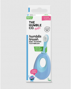 The Humble Co. Baby Πολύ Μαλακή Παιδική Οδοντόβουρτσα για 6m έως 2 Ετών Μπλε 1 Τεμάχιο