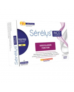 Upsa Serelys IncoControl 30caps Συμπλήρωμα Διατροφής για την Ομαλή Λειτουργία της Ουροδόχου Κύστης