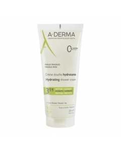 A-Derma Peaux Fragiles 3 in1 Hydrating Shower Cream 200ml Υδατο-προστατευτικό Τζελ Καθαρισμού