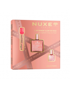 Nuxe Promo The Infinite Glow In Pink Huile Prodigieuse Or Florale Ξηρό Λάδι 50ml & Huile Prodigieuse Florale Ξηρό Λάδι 10ml & Very Rose Ορός για Όγκο & Ενυδάτωση Χειλιών 8ml