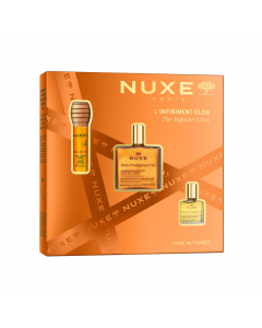 Nuxe Promo The Infinite Glow Huile Prodigieuse Or Ξηρό Λάδι 50ml & Huile Prodigieuse Ξηρό Λάδι 10ml & Reve de Miel Ενυδατικό Χειλιών με Μέλι 10ml