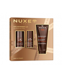 Nuxe Promo Exclusively Him Ανδρικό Ενυδατικό Τζελ Προσώπου 50ml & Ανδρικό Καθαριστικό για Πρόσωπο Σώμα & Μαλλιά 200ml & Ανδρικό 24h Αποσμητικό 50ml