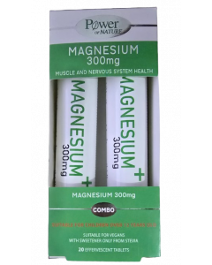 Power Health Promo Magnesium 300mg 2x20eff.tabs Μαγνήσιο
