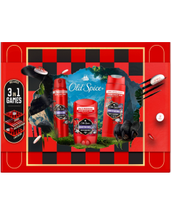 Old Spice Promo NightPanther Αποσμητικό Στικ 50ml & Αφρόλουτρο & Σαμπουάν 250ml & Αποσμητικό Σπρέι 150ml