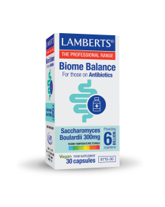 Lamberts Biome Balance για Όσους Λαμβάνουν Αντιβιοτικά 30caps 6 Δισεκατομμύρια Φιλικά Βακτήρια
