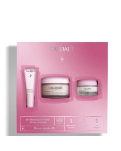 Caudalie Resveratrol-Lift SET Instant Firming Serum Αντιρυτιδικός & Συσφιγκτικός Ορός Προσώπου 30ml & Firming Eye Gel Cream Αντιρυτιδική Κρέμα Ματιών 5ml & Firming Cashmere Cream Συσφιγκτική & Αντιρυτιδική Κρέμα Ημέρας 15ml