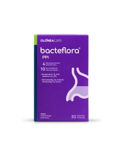 Olonea BacteFlora PPI Προβιοτικό για Συμπλήρωση & Εξισορρόπηση Μικροβιακής Χλωρίδας Εντέρου 30κάψουλες