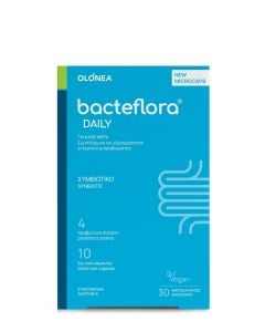 Olonea BacteFlora Daily Προβιοτικό & Πρεβιοτικό Συμπλήρωμα Διατροφής 30κάψουλες