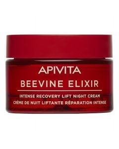 Apivita Beevine Elixir Intense Recovery Lift Night Cream Κρέμα Νύχτας Εντατικής Επονόρθωσης & Lifting 50ml