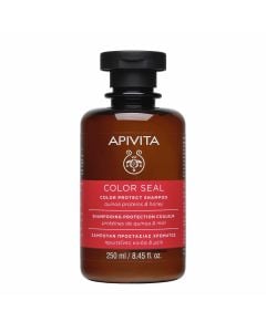 Apivita Color Seal Σαμπουάν Προστασίας Χρώματος με Πρωτεΐνες Κινόα & Μέλι 250ml
