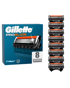 Gillette Pro Glide Ανταλλακτικά Ξυριστικής Μηχανής 8 Τεμάχια
