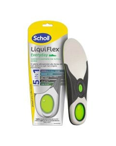 Dr. Scholl LiquiFlex EveryDay Large (42-47) 1 Ζευγάρι Πάτοι Καθημερινής Χρήσης με Τεχνολογία 5σε1