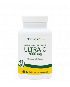 Nature's Plus Ultra-C 2000 60ταμπλέτες Βιταμίνη C Bαθμιαίας Aποδέσμευσης