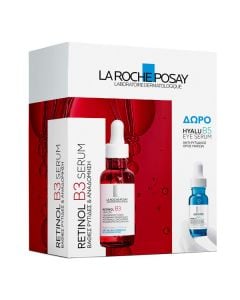 La Roche Posay Promo Retinol B3 Αντιρυτιδικός Ορός Αναδόμησης & Ανάπλασης 30ml & Δώρο Hyalu B5 Ορός Ματιών Για Μαύρους Κύκλους & Ρυτίδες 5ml