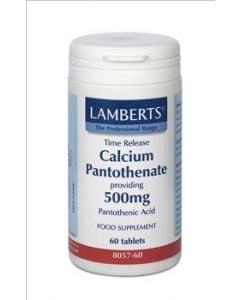 BestPharmacy.gr - Photo of Lamberts Calcium Pantothenate 500mg 60 Tabs