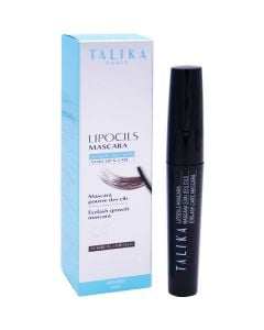 Talika Lipocils Mascara Black 8.5ml Μάσκαρα Καφέ για Ανάπτυξη των Βλεφαρίδων