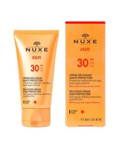 Nuxe Sun Creme Delicieuse Visage Haute Protection SPF30 50ml