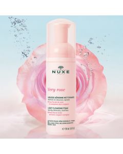 Nuxe Very Rose Light Cleansing Foam 150ml Αφρός καθαρισμού micellaire