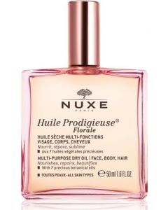 Nuxe Huile Prodigieuse Florale 50ml Ξηρό Λάδι για Πρόσωπο-Σώμα-Μαλλιά με Λουλουδένιο Άρωμα