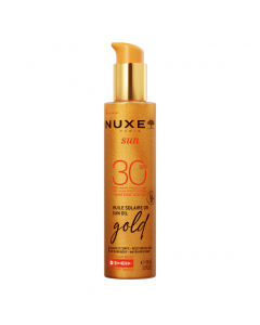 Nuxe Sun Huile Solaire Or Spf30 150ml Luxurious Golden Sun Oil for Face & Body