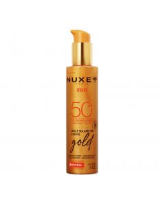 Nuxe Sun Huile Solaire Or Spf50 150ml Luxurious Golden Sun Oil for Face & Body