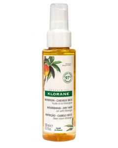 Klorane Nourishing - Dry Hair Oil with Mango 100ml Έλαιο με Μάνγκο για Ξηρά Μαλλιά