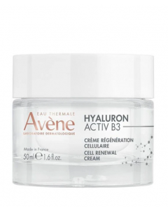 Avène Hyaluron Activ B3 Αντιγηραντική Κρέμα Προσώπου Με Υαλουρονικό Οξύ Κυτταρικής Ανανέωσης 50ml