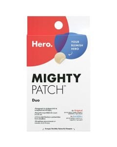 Hero. Mighty Patch Day + Night Duo Pack Hydrocolloid Acne Patches 12pcs (6 Day + 6 Night)