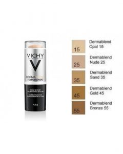 Vichy Dermablend Extra Cover Nude25 SPF30 Corrective Stick Foundation 9.0gr Διορθωτικό Foundation