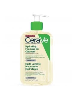 Cerave Hydrating Foaming Oil Cleanser 473ml Λάδι Καθαρισμού για Πρόσωπο & Σώμα