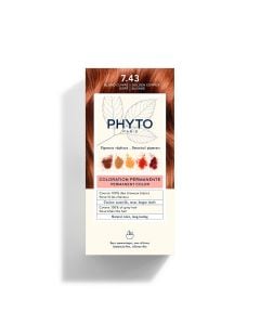 Phyto Phytocolor No7.43 Ξανθό Χρυσοχάλκινο Μόνιμη Βαφή 1τεμάχιο