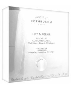 Institut Esthederm Lift & Repair Eye Contour Lift Patches 10x2 items Επιθέματα Ματιών Αναδόμησης κατά των Μαύρων Κύκλων