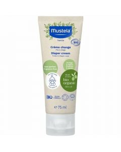 Mustela Βιολογικά Πιστοποιημένη Κρέμα Αλλαγής Πάνας 75ml