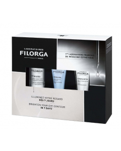 Filorga Promo Lightening Set Scrub & Detox για Απολέπιση 15ml & Hydra-Hyal Ενυδατική Κρέμα 15ml & Optim-Eyes Κρέμα Ματιών 15ml