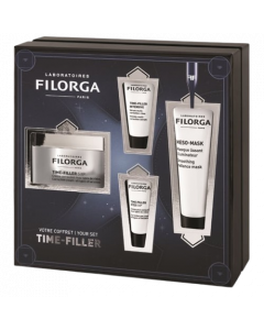 Filorga XMAS Promo Pack Time Filler 5XP Wrinkle Correction Cream 50ml + Correction Eye Cream 4ml + Intensive Serum Multi-Correction Rides 7ml + Meso-Mask Smoothing Radiance Mask 30ml
